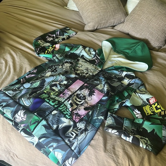 My Hero Academia Anime Zip up Hoodie size 2XL - Picture 3 of 5